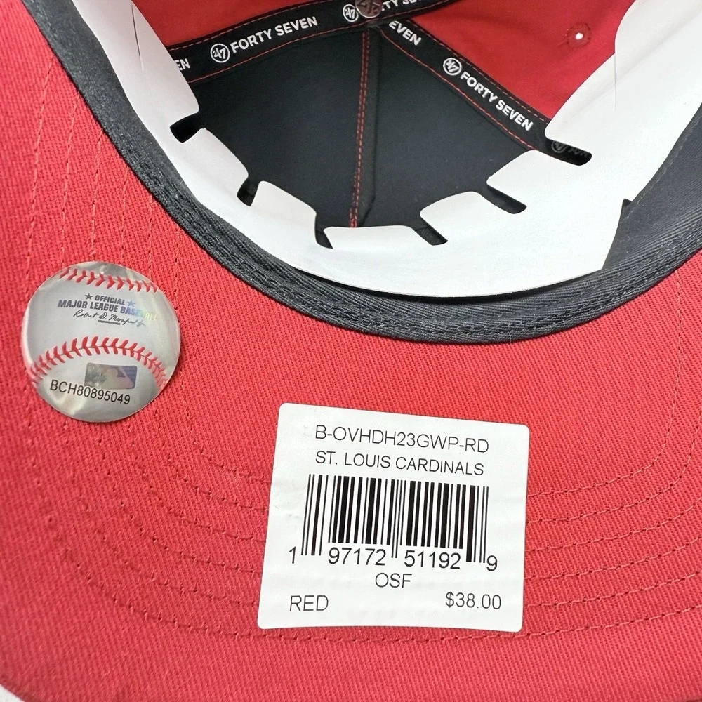 ST. LOUIS CARDINALS  Snapback Hat 47' Hitch Adjustable.‎  MLB, Baseball, Sports